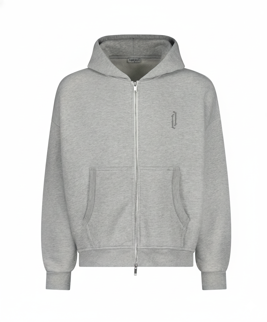 Sweat zippé V2 - GRAY