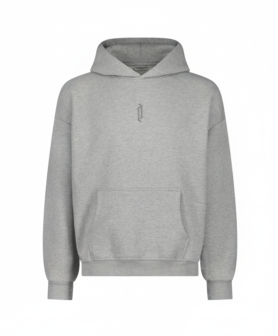 OVER-HOODIE - GREY