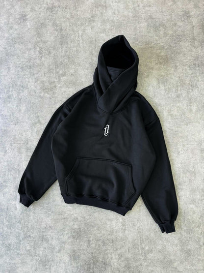 Oversize Fleece Hooded Ninja  Unisex