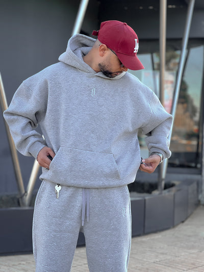 OVER-HOODIE - GREY