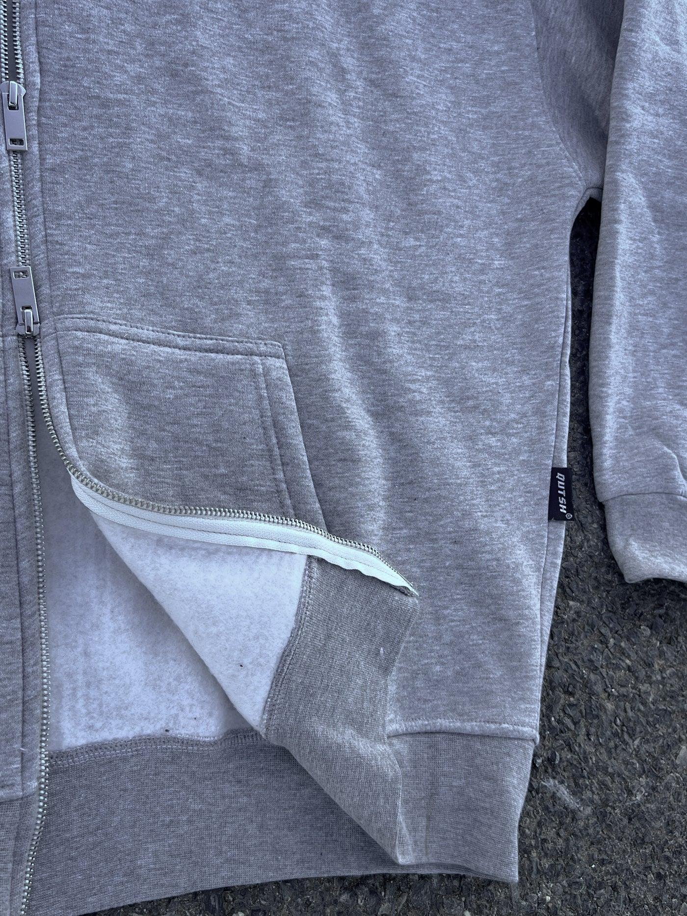 Sweat zippé V2 - GRAY